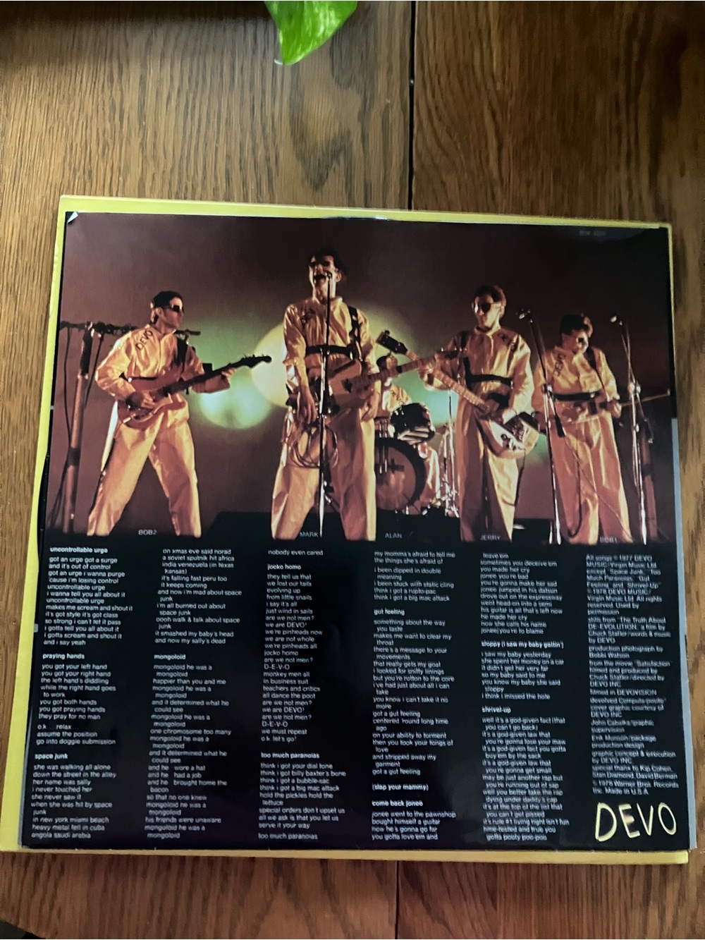 Vintage 1978 First Pressing Devo “Q:Are We Not Men? A:We Are Devo!” Vinyl - Picture 8 of 11